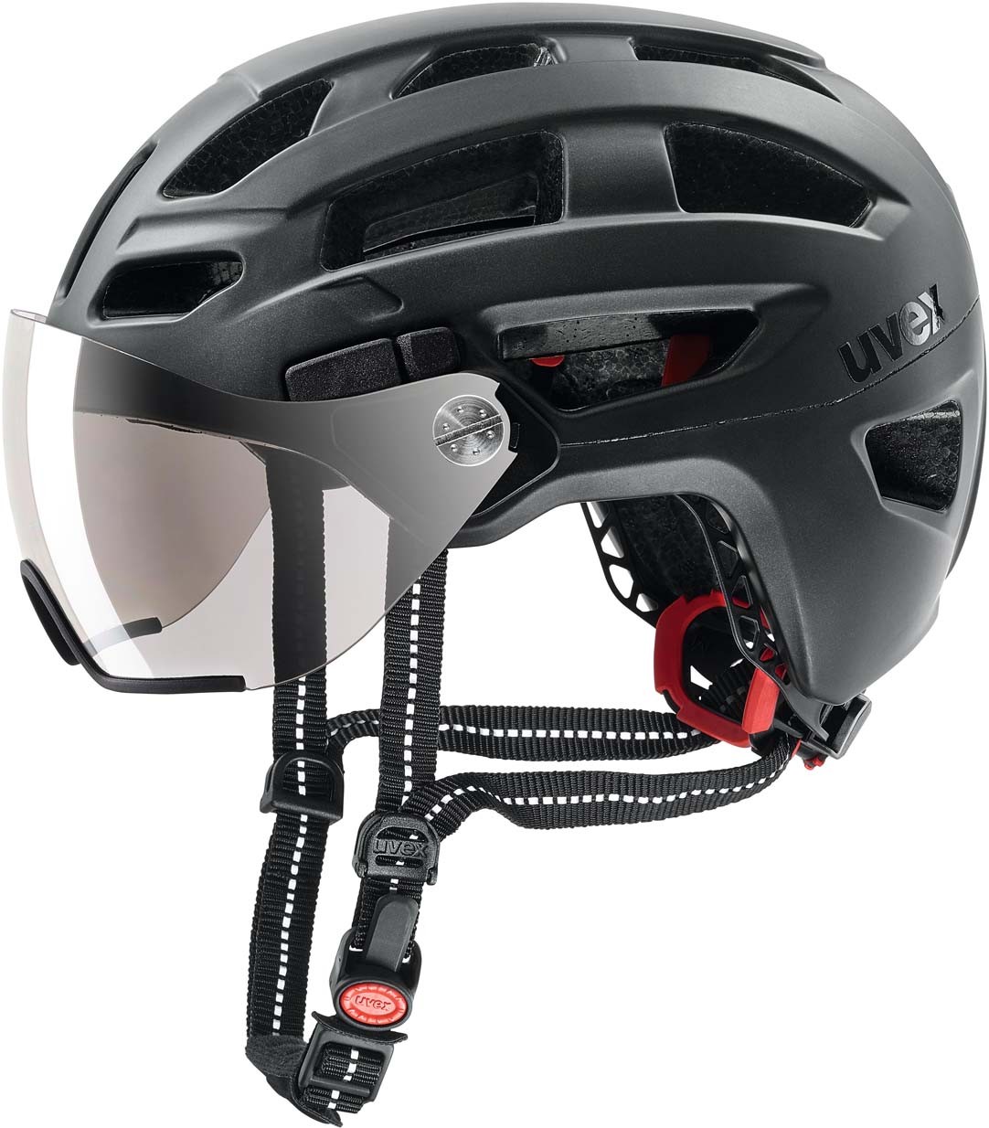 uvex finale visor bicycle helmet