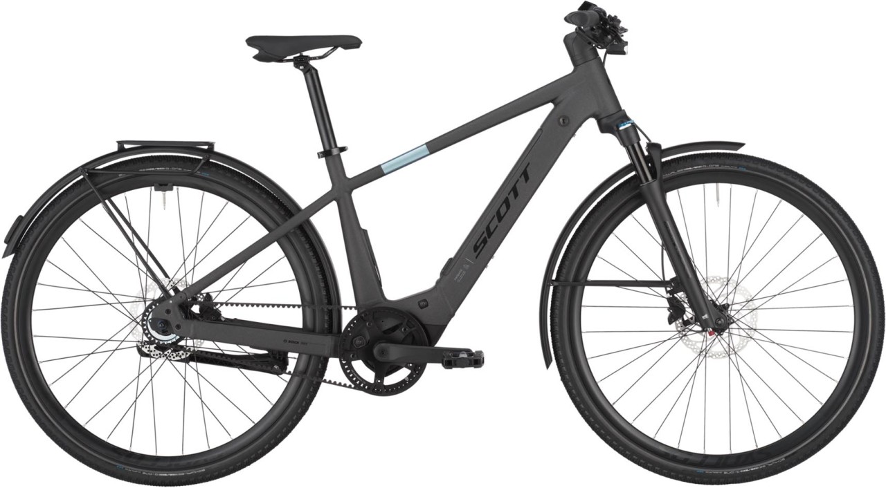 Scott Passage 10 Belt midnight grey 2025 - Touring E-Bike Men