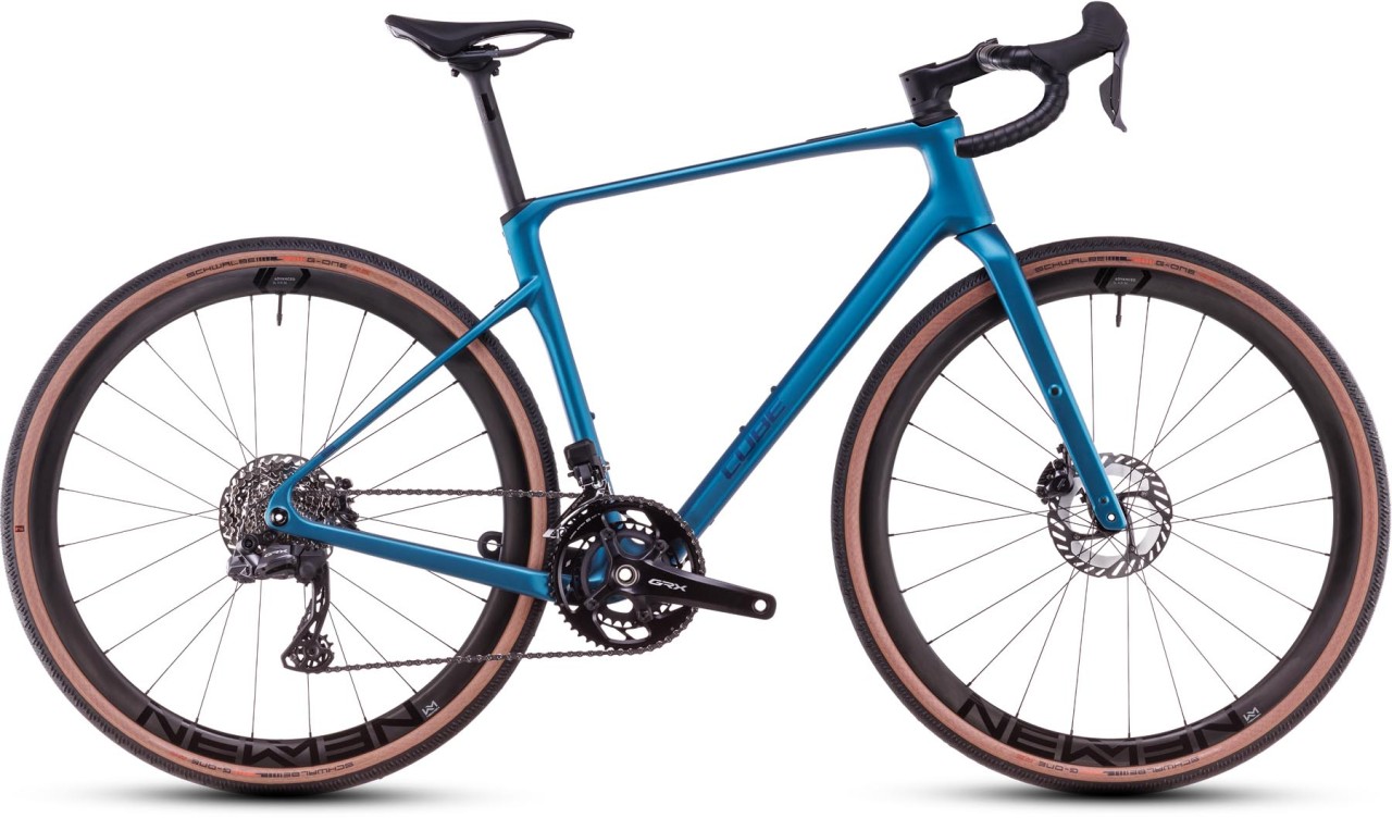 Cube Nuroad C:62 Race mineralteal n blue 2025 - Gravel bike