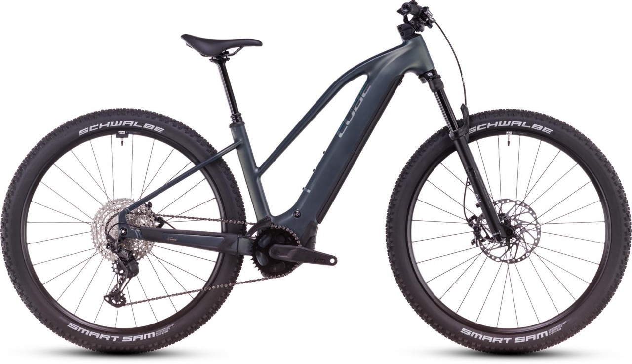 Cube Reaction Hybrid SLX 800 sagebrushgreen n prism 2025 - Damen E-Bike Hardtail Mountainbike Women