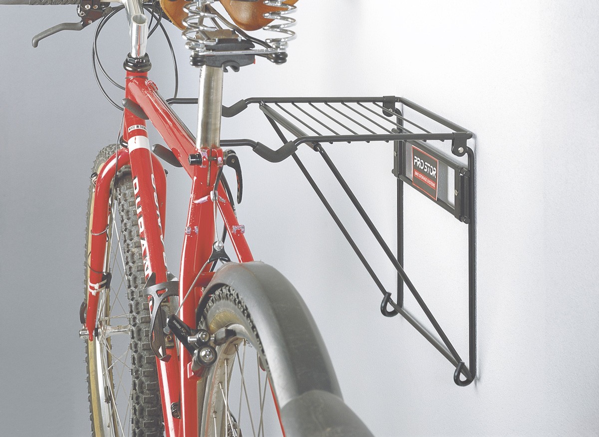 Prostor Folding Rack Wall Mount black up to 50Kg