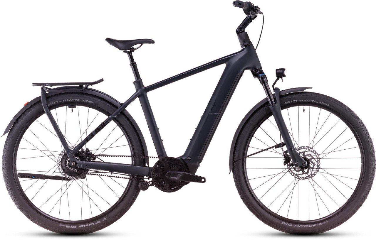 Cube Kathmandu Hybrid Comfort Pro night n chrome - Touring E-Bike Men