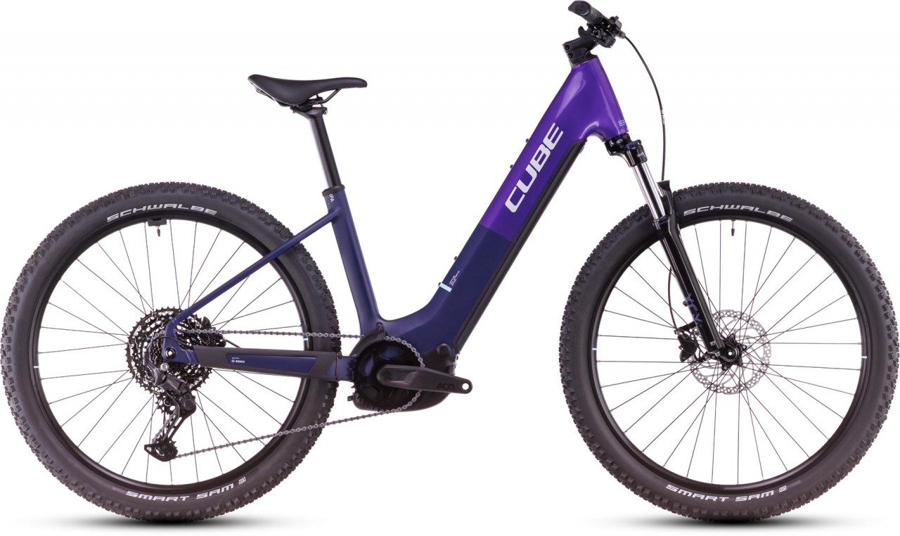 Cube Reaction Hybrid ONE 800 orchid n mint 2025 - E-Bike Hardtail Mountainbike Easy Entry