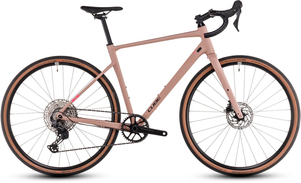 Cube Nuroad EX blushrose n pink 2025 - Gravel bike