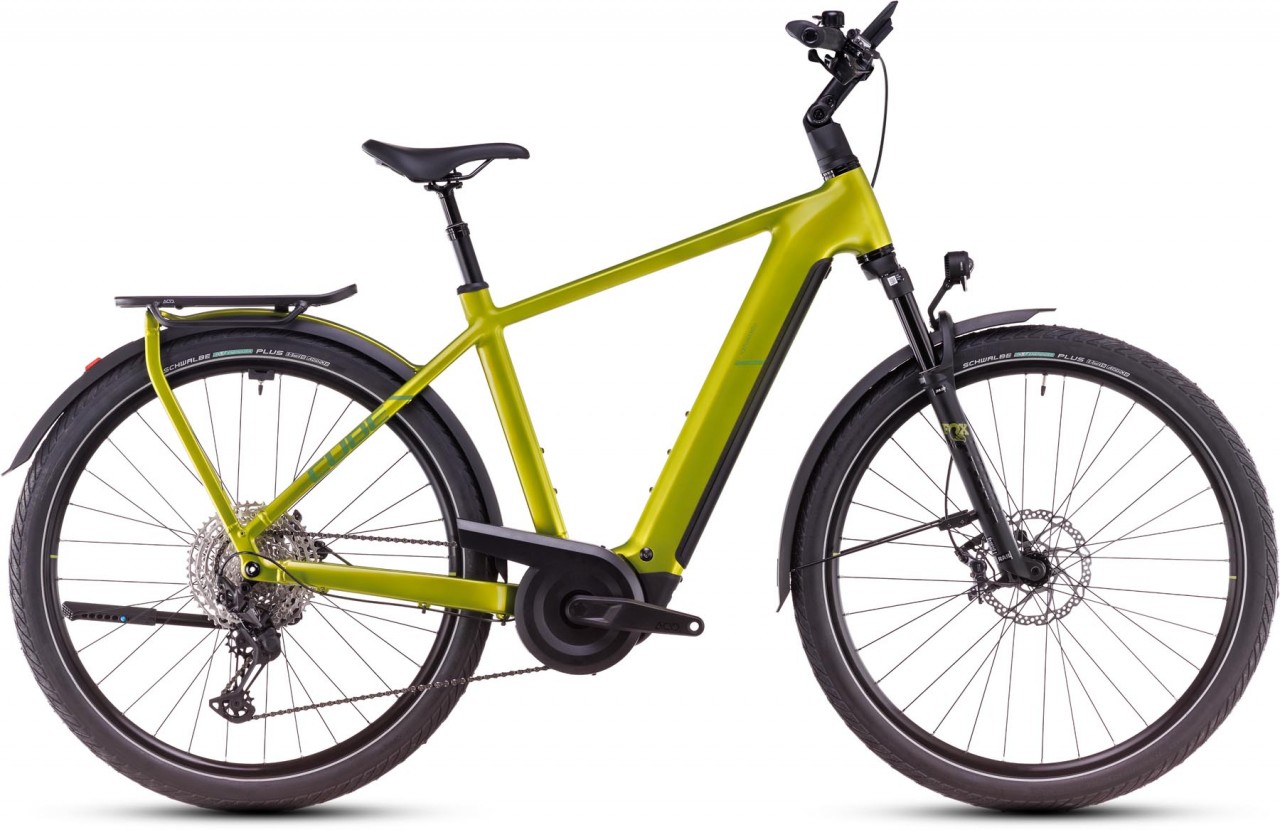 Cube Kathmandu Hybrid EXC 800 lizard n juniper 2025 - Touring E-Bike Men