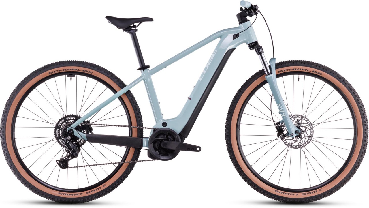 Cube Reaction Hybrid Performance 625 skylightblue n white 2025 - E-Bike Hardtail Mountainbike