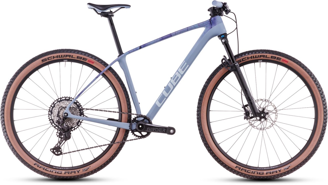 Cube Reaction C 62 Race pigeonblue n art 2025 Hardtail MTB MHW