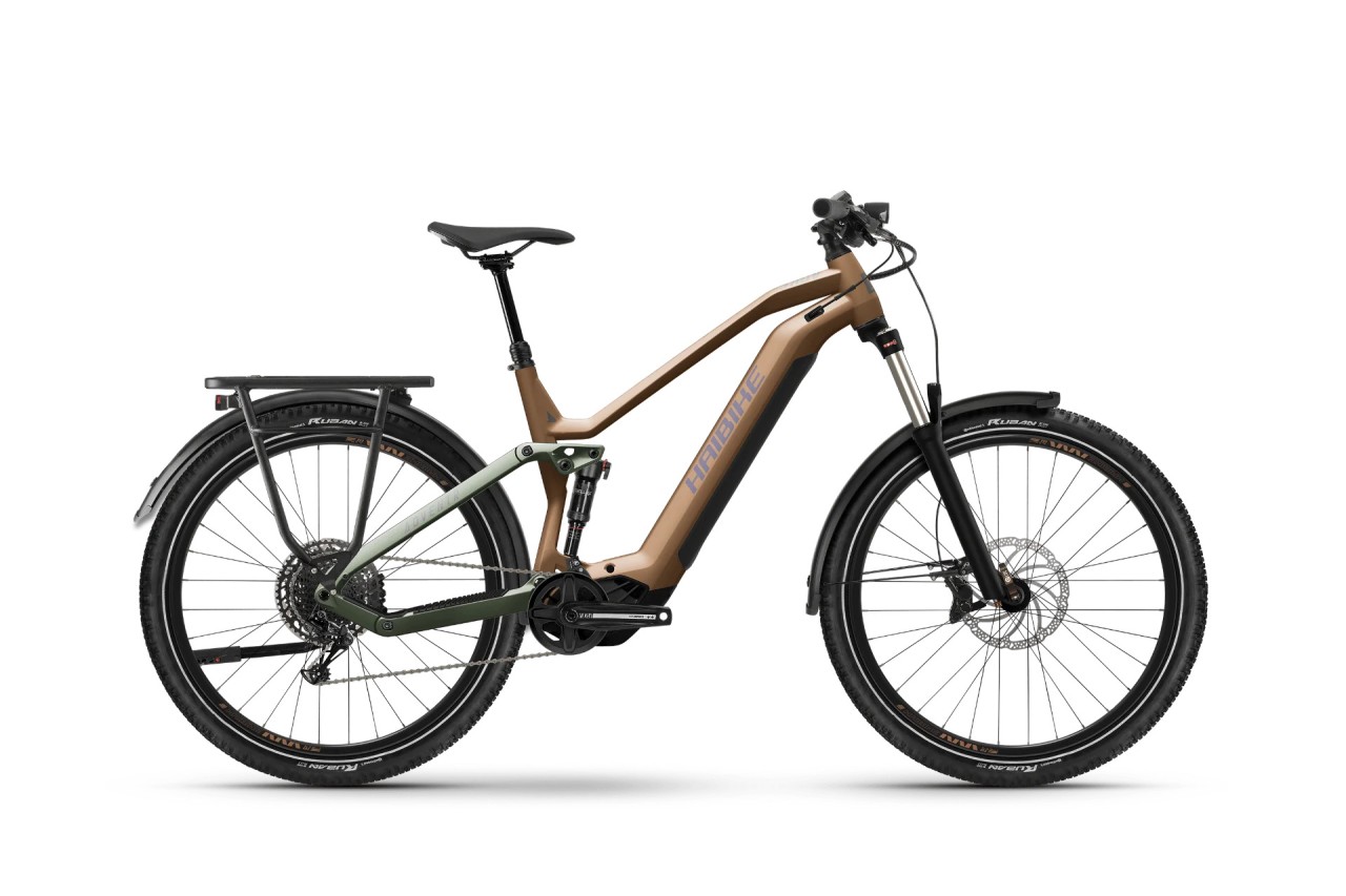 Haibike ADVENTR 8 cognac/olive matt 2025- E-Bike Fully Mountainbike