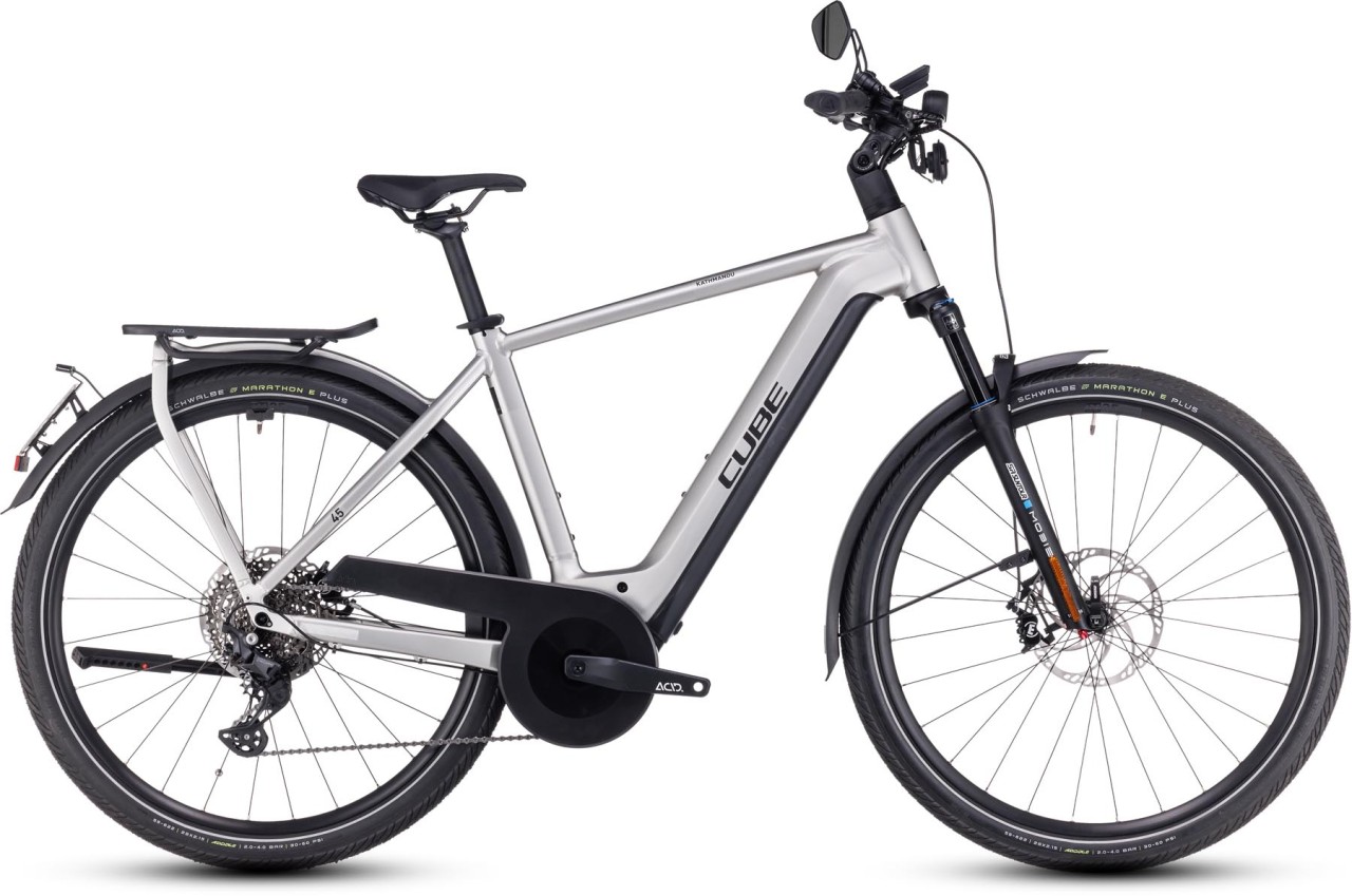 Cube Kathmandu Hybrid 45 750 grey n reflex 2024 - Touring E-Bike Men - with damages in paintwork