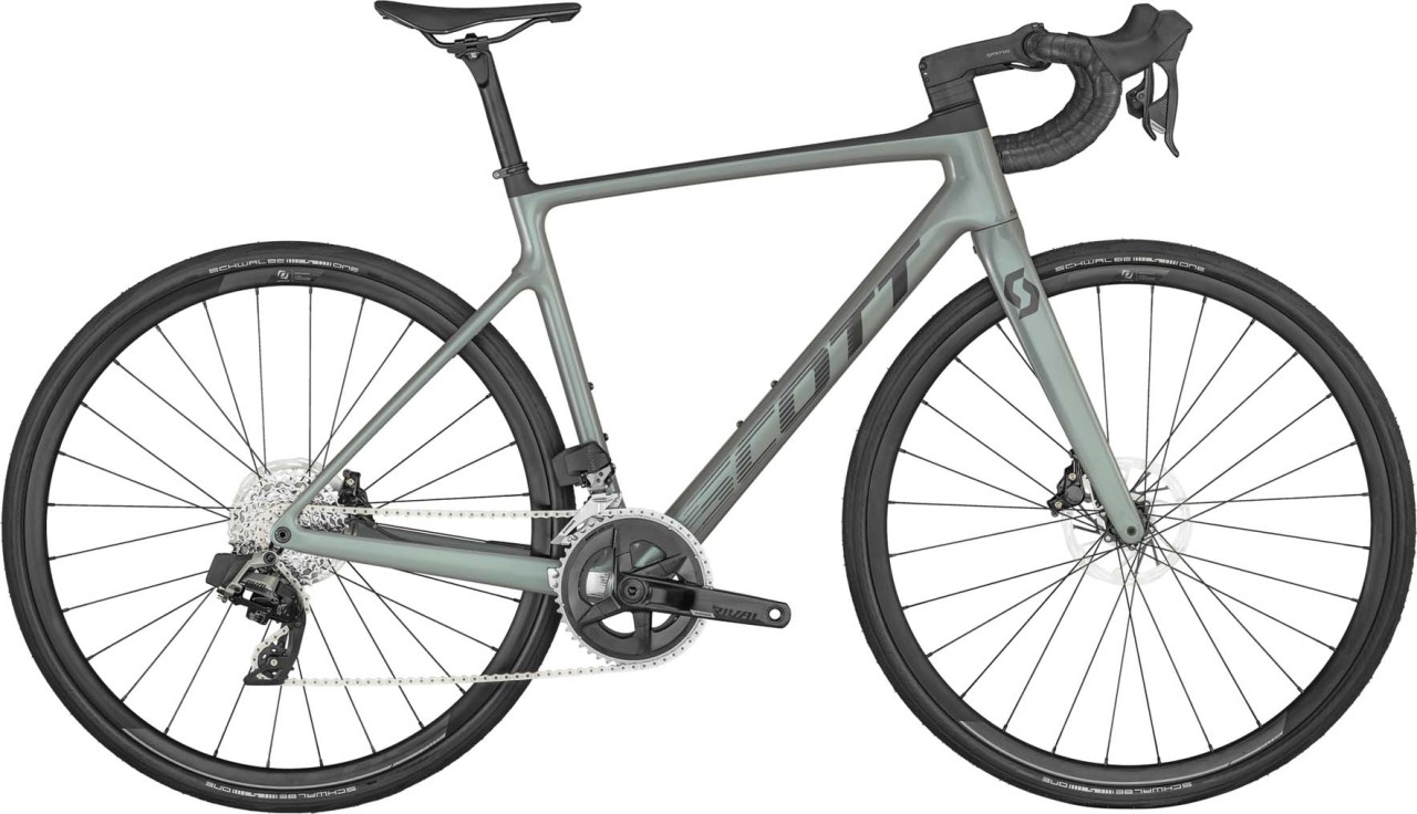 Scott Addict 10 Prism Grey Green 2023 - Road Bike Carbon Men