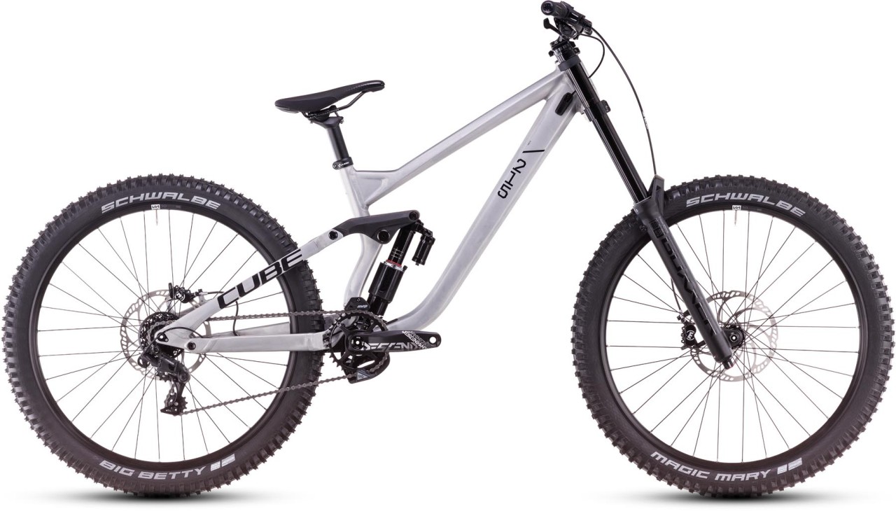 Cube TWO15 Pro 27.5 rawmetal n black 2025 - Fully Mountainbike