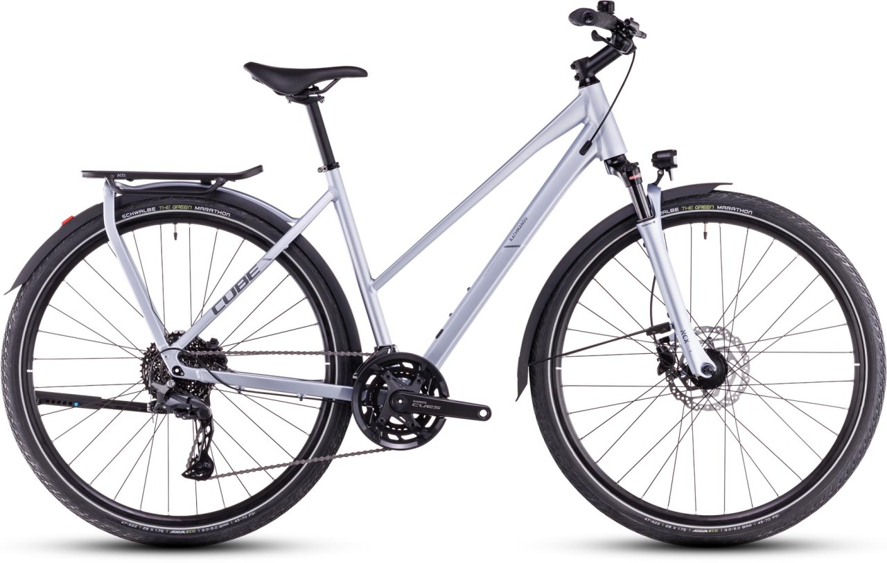 Cube Kathmandu Pro silverblue n grey 2025 - Touring Bike Women