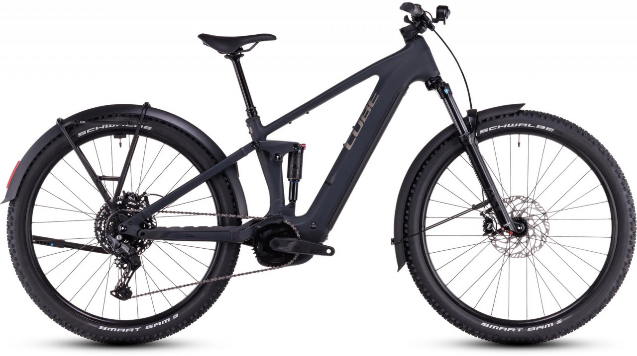 Cube Stereo Hybrid ONE22 Pro Allroad 800 night n chrome 2025 - E-Bike Fully Mountainbike