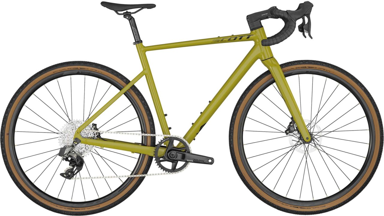 Scott Speedster Gravel 10 Savana Green 2023 - Gravel bike